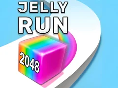 Jwèt Jelly Run 2048 sou entènèt