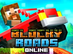 Jwèt Blocky Roads Online sou entènèt