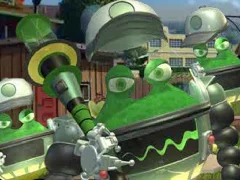 Jwèt Jimmy Neutron Backyard Smashball sou entènèt