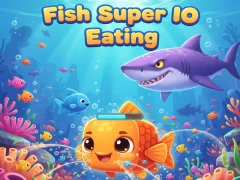 Jwèt Fish Super IO Eating sou entènèt