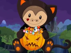 Jwèt Halloween Monkey Jumper sou entènèt
