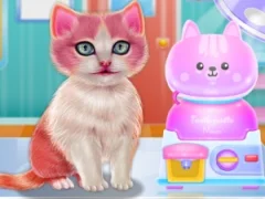 Jwèt Kitty Dental Caring sou entènèt