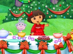 Jwèt Dora The explorer Dora's Christmas Carol Adventure sou entènèt