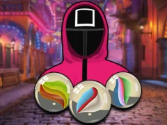 Jwèt Squid Game Marble sou entènèt