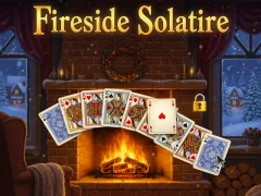 Jwèt Fireside Solitaire sou entènèt