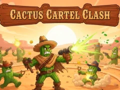 Jwèt Cactus Cartel Clash sou entènèt
