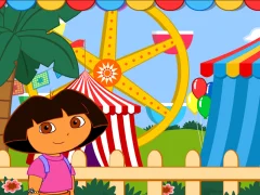 Jwèt Dora The explorer Dora's Carnival Adventure sou entènèt