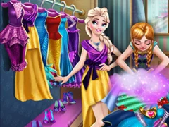 Jwèt Ice Kingdom Wardrobe Cleaning sou entènèt
