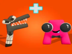 Jwèt Merge Alphabet: 2D Run sou entènèt