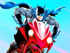 Jwèt Batman Motorbike Racing sou entènèt