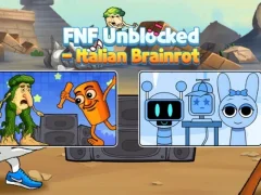 Jwèt FNF Unblocked Italian Brainrot sou entènèt