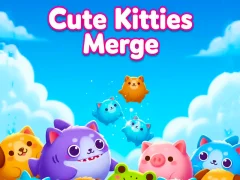 Jwèt Cute Kitties Merge sou entènèt