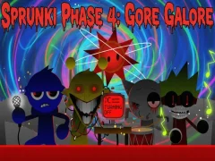 Jwèt Sprunki Phase 4: Gore Galore sou entènèt