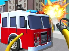 Jwèt Fire Truck Driving Simulator sou entènèt
