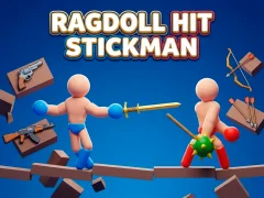 Jwèt Ragdoll Hit Stickman sou entènèt