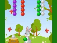 Jwèt Rabbit Bubble Shooter sou entènèt