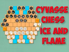Jwèt Cyvasse Chess Ice and Flame sou entènèt