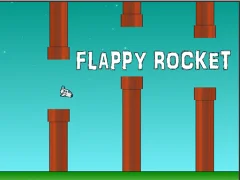 Jwèt Flappy Rocket sou entènèt