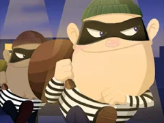 Jwèt Robbers in Town sou entènèt
