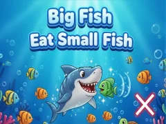 Jwèt Big Fish Eat Small Fish sou entènèt
