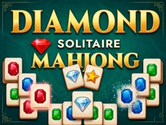 Jwèt Diamond Solitaire Mahjong sou entènèt