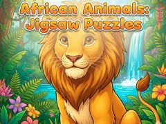 Jwèt African Animals: Jigsaw Puzzles sou entènèt