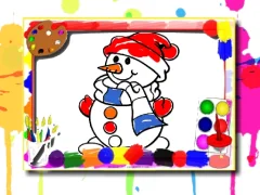 Jwèt Winter Coloring Book sou entènèt