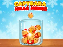Jwèt Capybara Xmas Merge sou entènèt