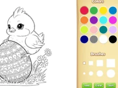 Jwèt Easter Coloring Book for Kids sou entènèt