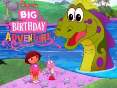 Jwèt Dora's Big Birthday Adventure sou entènèt