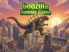 Jwèt Godzilla Runner Game sou entènèt