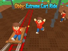Jwèt Obby: Extreme Cart Ride sou entènèt