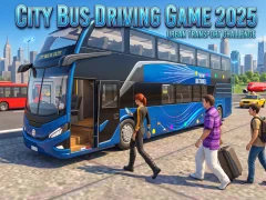 Jwèt City Bus Driving Game 2025 sou entènèt