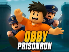 Jwèt Obby Prison Run sou entènèt