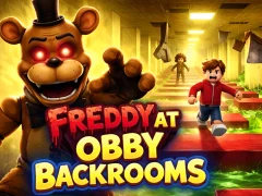 Jwèt Freddy at Obby Backrooms sou entènèt