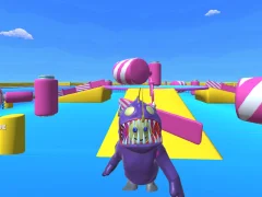 Jwèt Fall Guys Unblocked Web Multiplayer sou entènèt