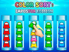 Jwèt Color Sort: Impostor Edition sou entènèt