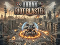 Jwèt Urban Riot Blaster sou entènèt