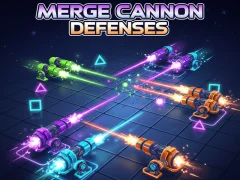 Jwèt Merge Cannon Defenses sou entènèt