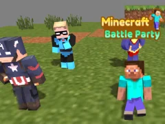 Jwèt Minecraft Battle Party sou entènèt
