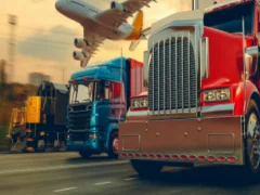 Jwèt Euro Truck Driving Simulator sou entènèt
