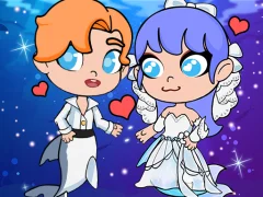 Jwèt Mermaid Wedding World sou entènèt