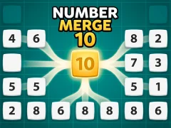 Jwèt Number Merge 10 sou entènèt
