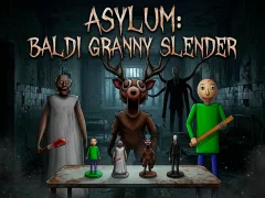 Jwèt Asylum: Baldi Granny Slender sou entènèt
