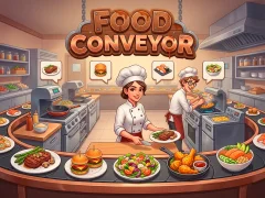 Jwèt Food Conveyor sou entènèt
