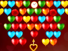 Jwèt Bubble Shooter Valentines sou entènèt