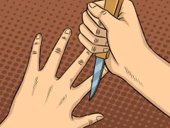 Jwèt Don Not Cut Your Self sou entènèt