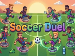 Jwèt Soccer Duel sou entènèt