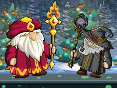 Jwèt Wizard Santa Jump sou entènèt