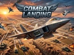 Jwèt Combat Landing sou entènèt